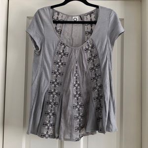 ANTHROPOLOGIE embroidered blouse